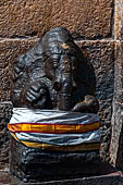 The great Chola temples of Tamil Nadu - The Brihadisvara temple of Gangaikondacholapuram. Sculptures of the vimana (South). 
